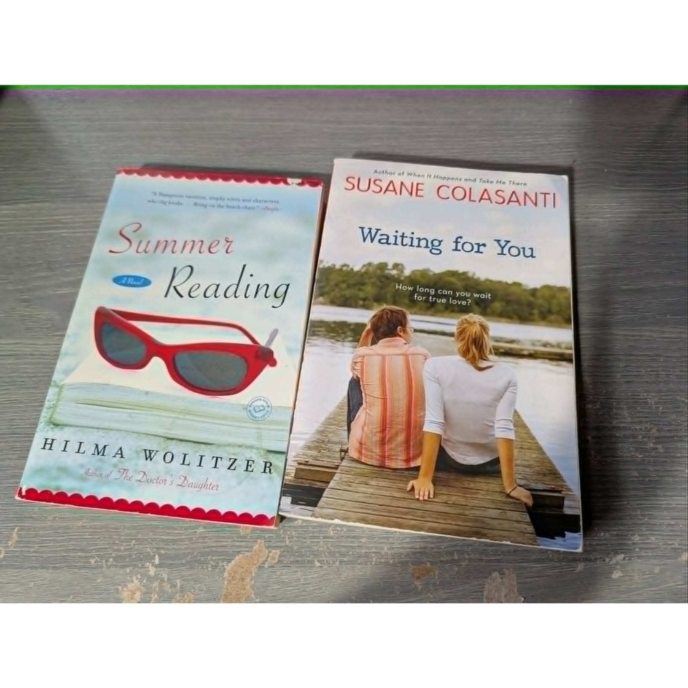 Summer Reading Hilma Wolitzer & Waiting for You Susane Colasanti Paperback Lot